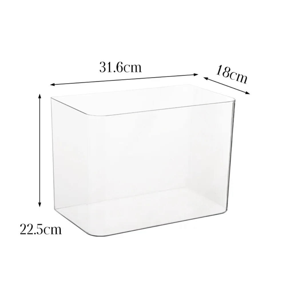 PET+ABS Fish Tank New Transparent with Lid Aquarium Drop Resistant Hydroponic Tank Turtle Tank Home PET+ABS Fish Tank New Transparent with Lid Aquarium Drop Resistant Hydroponic Tank Turtle Tank Home