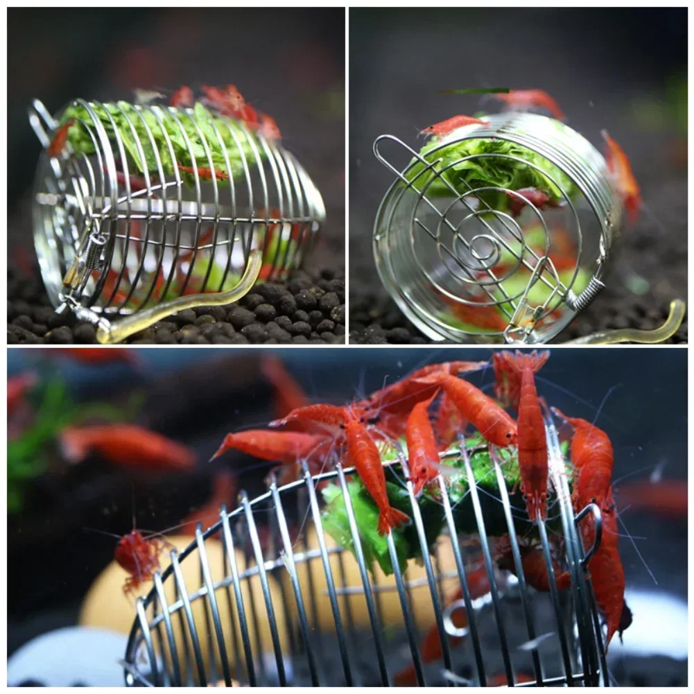 Shrimp Feeding Dish Stainless Steel Shrimp Bowls Feed Dish Metal Container Bait Cage Fish Tank Accessories for Shrimp Foods Shrimp Feeding Dish Stainless Steel Shrimp Bowls Feed Dish Metal Container Bait Cage Fish Tank Accessories for Shrimp Foods