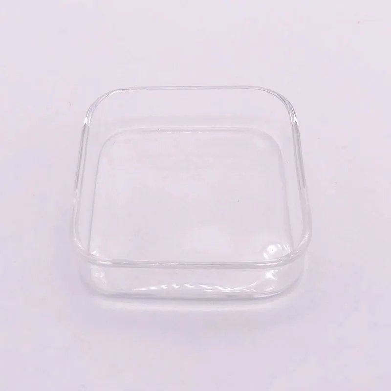 Glass Aquarium Feeder Tube Dish Transparent Fish Tank Shrimp Snail Food Feeder Bowl Aquarium Feeding Accessories Shrimp Feeding