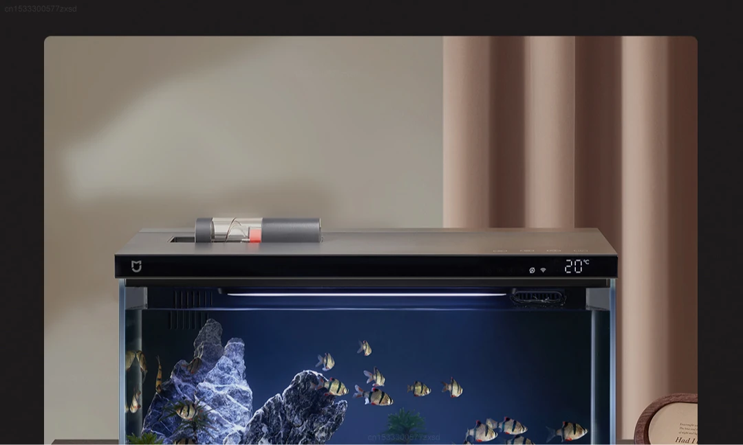Xiaomi Mijia Smart Fish Tank MYG100 Work with Mijia APP Mobile Controlled Remote Feeding Smart Lighting System Light Aquarium Xiaomi Mijia Smart Fish Tank MYG100 Work with Mijia APP Mobile Controlled Remote Feeding Smart Lighting System Light Aquarium
