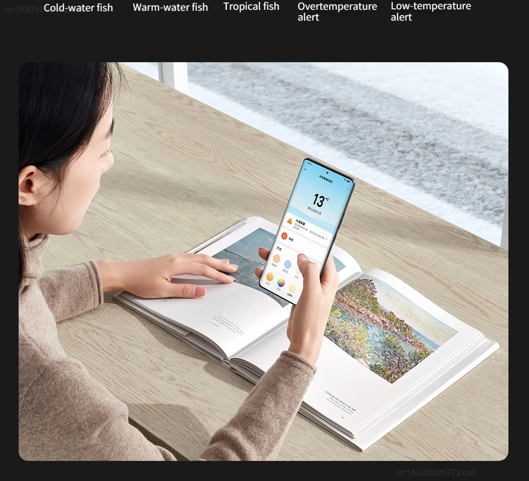 Xiaomi Mijia Smart Fish Tank MYG100 Work with Mijia APP Mobile Controlled Remote Feeding Smart Lighting System Light Aquarium Xiaomi Mijia Smart Fish Tank MYG100 Work with Mijia APP Mobile Controlled Remote Feeding Smart Lighting System Light Aquarium