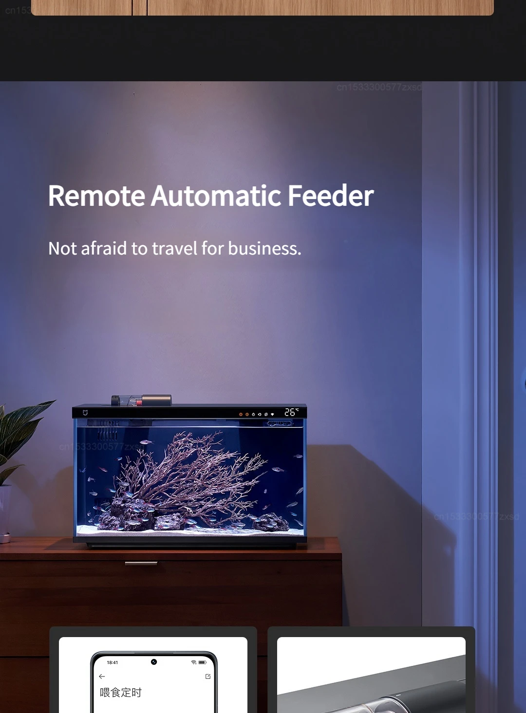Xiaomi Mijia Smart Fish Tank MYG100 Work with Mijia APP Mobile Controlled Remote Feeding Smart Lighting System Light Aquarium Xiaomi Mijia Smart Fish Tank MYG100 Work with Mijia APP Mobile Controlled Remote Feeding Smart Lighting System Light Aquarium