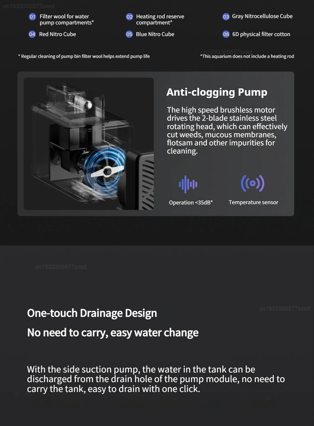 Xiaomi Mijia Smart Fish Tank MYG100 Work with Mijia APP Mobile Controlled Remote Feeding Smart Lighting System Light Aquarium Xiaomi Mijia Smart Fish Tank MYG100 Work with Mijia APP Mobile Controlled Remote Feeding Smart Lighting System Light Aquarium