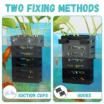 Hydroponic Aquarium Glass Plant Holder Water Landscape Planted Tank Emersed Plants Storage Rack Glass Pot Landscaping Basin - Image 5