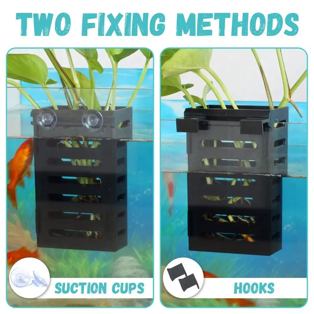 Hydroponic Aquarium Glass Plant Holder Water Landscape Planted Tank Emersed Plants Storage Rack Glass Pot Landscaping Basin