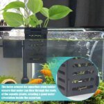 Hydroponic Aquarium Glass Plant Holder Water Landscape Planted Tank Emersed Plants Storage Rack Glass Pot Landscaping Basin - Image 3
