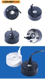 5V USB Mist Maker Fogger Nebulizer Water Fountain Fish Tank Pond Atomizer Head With 4 LED Colorful Lights - Image 4