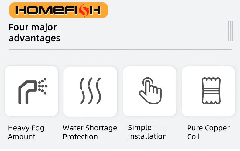 5V USB Mist Maker Fogger Nebulizer Water Fountain Fish Tank Pond Atomizer Head With 4 LED Colorful Lights