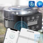 2025 HUA HUA Automatic Fish Tank Feeder Remote Control Timed Quantified Large Capacity Food Dispenser For Aquarium Pet Fish - Image 2