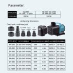 AC220V Ultra-quiet Submersible Pump, Suitable for Fish Tank and Aquarium Filtration, Oxygenation and Circulation Water Pump - Image 4