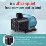 AC220V Ultra-quiet Submersible Pump, Suitable for Fish Tank and Aquarium Filtration, Oxygenation and Circulation Water Pump - Image 2