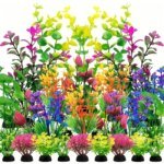 25/26PCS Artificial Aquarium Decor Plants Water Weeds Ornament Aquatic Plant Fish Tank Grass Decoration Accessories - Image 2