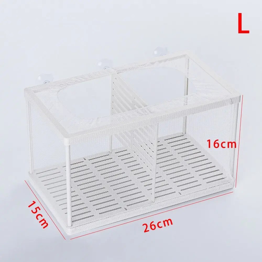 Aquarium Fish Breeding Isolation Mesh Box Net Fish Incubator Breeder Hatchery Fish Tank Isolation Box