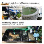 Aquarium Filter 604 Pre-Filter EW-604 HW-604 External Filter Aquarium Filter Canister 4-Piece Set Filter Sponge Filter Cartridge - Image 4