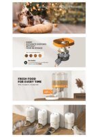 1080P HD Camera Automatic Cat Feeder with 5GWiFi Tuya Pet Cat Smart Food Kibble Dispenser Auto Feeder For Cats Dog Accessories - Image 3