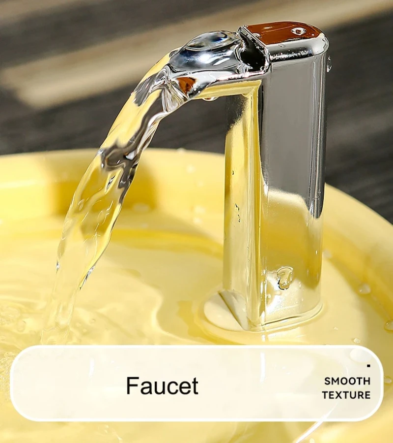 Automatic Cat Water Fountain with Filter | Silent Circulating Pet Water Dispenser | Anti-Dry Burning