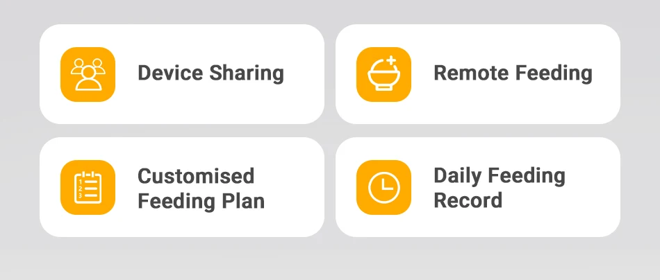 ROJECO Automatic Pet Feeder 2L Smart Cat Food Kibble Dispenser Wi-Fi App Remote Control Auto Dog Feeder For Cat Pet Accessories ROJECO Automatic Pet Feeder 2L Smart Cat Food Kibble Dispenser Wi-Fi App Remote Control Auto Dog Feeder For Cat Pet Accessories