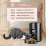 2L APP Control Automatic Pet Feeder Button Version Auto Cat Food Dispenser Smart Control Pet Feeder for Cats Dog Dry Food Bowl - Image 2