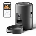 2L Camera Pet Feeder Timing Smart Automatic Feeder For Cats Dog Button WIFI APP Video Intelligent Dry Food Dispenser Dog Bowl