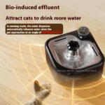Wireless Automatic Cat Water Fountain 3600mAh 2800ML Pet Water Dispenser For Dog Cat Infrared Sensor Smart Pet Drinkier Fountain - Image 2