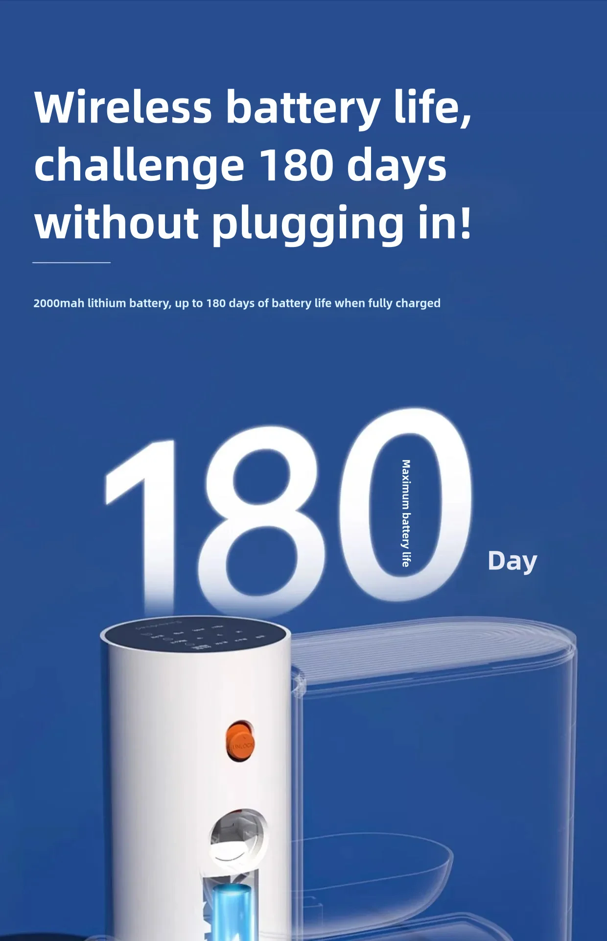 Pet water dispenser, dog and cat water dispenser, dumping cat water dispenser, running water charging automatic water feeder