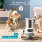Tuya Smart APP Pet Feeder Cat Dog Food Dispenser Suitable For Small And Medium-Sized Cats And Dogs Mobile Phone Remote Feeding - Image 6
