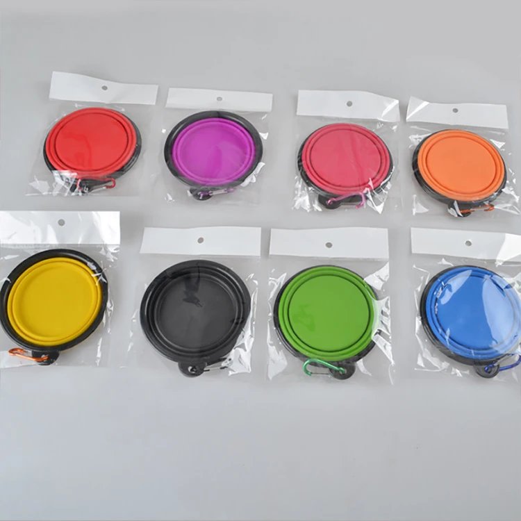 1000ml Large Collapsible Dog Pet Folding Silicone Bowl Outdoor Travel Portable Puppy Food Container Feeder Dish Bowl