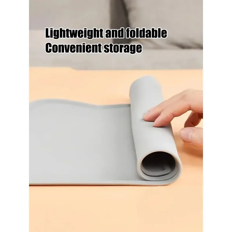 Silicone Pet Feeding Dog Cat Bowl Food Mat Non-Stick Waterproof Pet Food Feeding Pad Puppy Feeder Tray Water Cushion Placemat Silicone Pet Feeding Dog Cat Bowl Food Mat Non-Stick Waterproof Pet Food Feeding Pad Puppy Feeder Tray Water Cushion Placemat