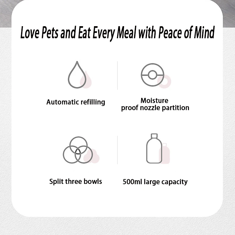 Non-slip and knock resistant dog bowl Stainless steel water food self-service feeder Pet feeding Drinking bowl for dogs and cats Non-slip and knock resistant dog bowl Stainless steel water food self-service feeder Pet feeding Drinking bowl for dogs and cats