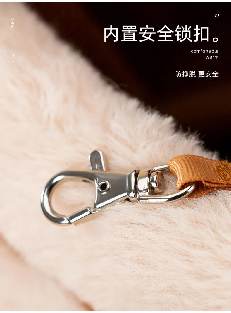 Portable Pet Cat Fall And Winter Speculation Handbag Warm Backpacks Dog Bag Autumn And Winter Warm And Windproof Crossbody Bag Portable Pet Cat Fall And Winter Speculation Handbag Warm Backpacks Dog Bag Autumn And Winter Warm And Windproof Crossbody Bag