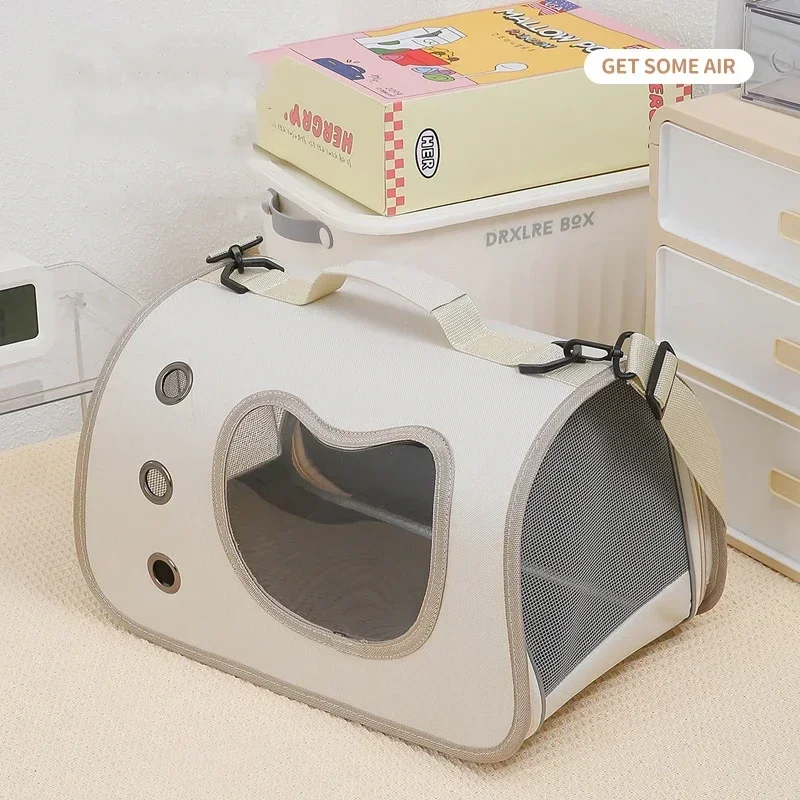 Cat Bags Portable Dog Carrier Bag Mesh Breathable Carrier Bags for Small Dogs Foldable Cats Handbag Travel Pet Transport Bag Cat Bags Portable Dog Carrier Bag Mesh Breathable Carrier Bags for Small Dogs Foldable Cats Handbag Travel Pet Transport Bag