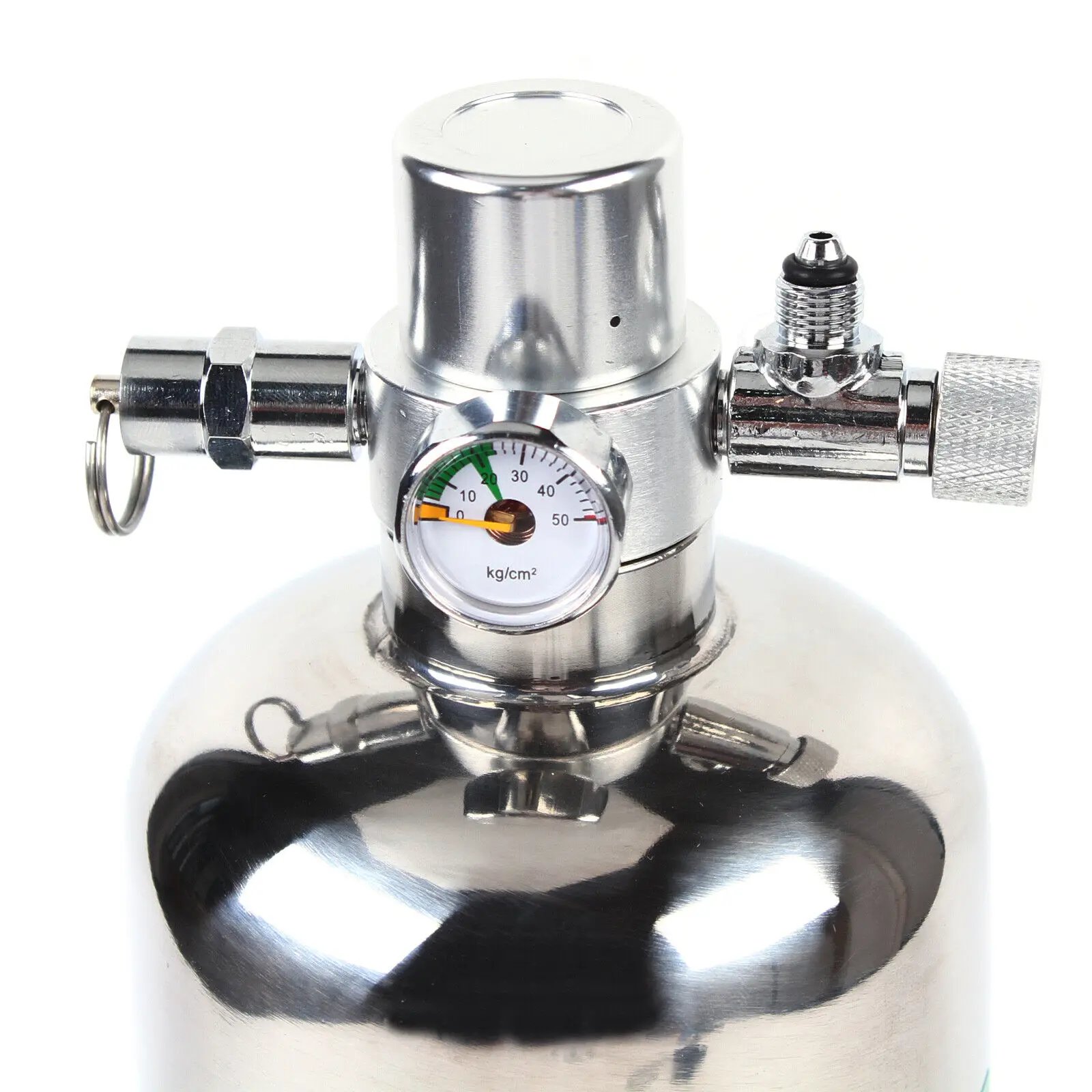 2L Co2 Generator System with Pressure Gauge for Aquarium Plant Growth and Indoor Gardening DIY