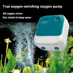SOBO Silent Aquarium Oxygen Air Pump Fish Tank Adjustable Air Volume High Power Oxygenator Air Compressor Aerator 220v