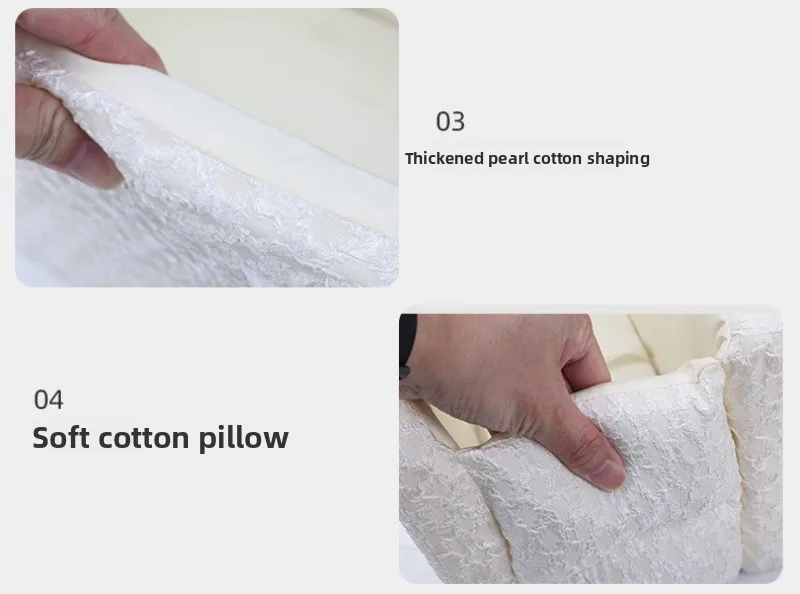 Ins Style Sweet Pet Car Seat Carrier Portable High Value Universal Cat Dog Auto Cage Dog Car Seat Bed Car Central Travel Bag