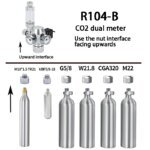 2024 DIY Aquarium CO2 Regulator Electromagnetic Valve Bubble Counter CO2 Control System Fish Tank CO2 Pressure Reducing Valve - Image 6