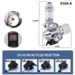 2024 DIY Aquarium CO2 Regulator Electromagnetic Valve Bubble Counter CO2 Control System Fish Tank CO2 Pressure Reducing Valve - Image 3