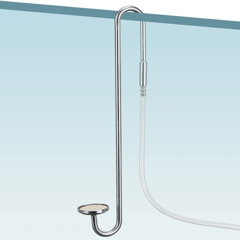 ZRDR Aquarium CO2 Diffuser Stainless Steel Material Atomizer Ceramic Disc Refiner, Used For Aquatic Plant Growth Accessories ZRDR Aquarium CO2 Diffuser Stainless Steel Material Atomizer Ceramic Disc Refiner, Used For Aquatic Plant Growth Accessories