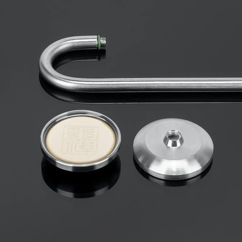 ZRDR Aquarium CO2 Diffuser Stainless Steel Material Atomizer Ceramic Disc Refiner, Used For Aquatic Plant Growth Accessories ZRDR Aquarium CO2 Diffuser Stainless Steel Material Atomizer Ceramic Disc Refiner, Used For Aquatic Plant Growth Accessories