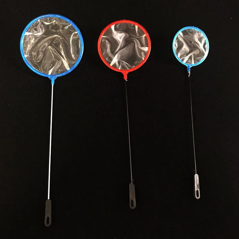 2pcs Fine Mesh Aquarium Accessories Stainless Steel Handle Aquarium Fish Tank Fishing Net Landing Net for Fish Accessories
