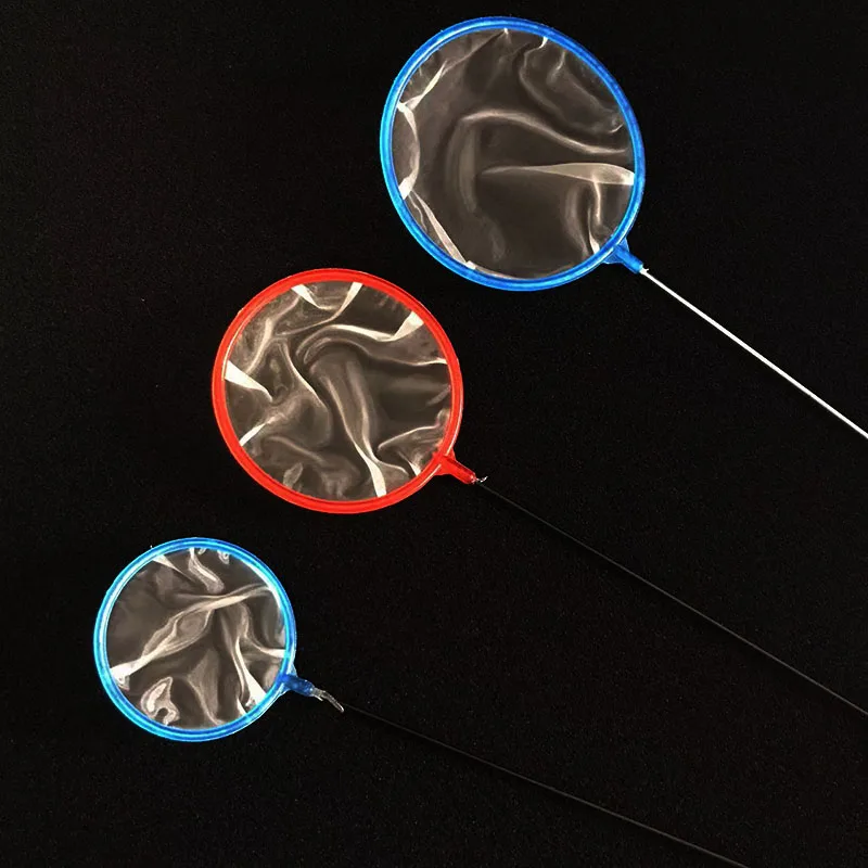 2pcs Fine Mesh Aquarium Accessories Stainless Steel Handle Aquarium Fish Tank Fishing Net Landing Net for Fish Accessories