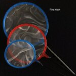 2pcs Fine Mesh Aquarium Accessories Stainless Steel Handle Aquarium Fish Tank Fishing Net Landing Net for Fish Accessories - Image 2