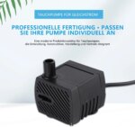Mini Water Pumps, Ultra Quiet, for Aquarium, with 1.5m Power Cable, 350L/h, 5W, Small Submersible Pump, for Fountain Fountain - Image 5