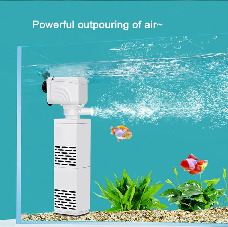3 in 1 Aquarium Filter Pump Silent Fish Tank Submersible Air Oxygen Aerator Aquarium Air Pump Water Changer Pump Wave Maker 220v 3 in 1 Aquarium Filter Pump Silent Fish Tank Submersible Air Oxygen Aerator Aquarium Air Pump Water Changer Pump Wave Maker 220v