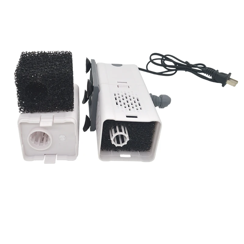 Aquarium Filter Pump Fish Tank Submersible Silent Air Oxygen Aerator Internal Water Pump Aquarium Air Pump Wave Maker 220v