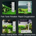 Aquarium Filter Pump Fish Tank Submersible Silent Air Oxygen Aerator Internal Water Pump Aquarium Air Pump Wave Maker 220v - Image 4