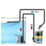 SUNSUN Pre-Filter Biochemical Fish Tank Filter Barrel Ultra-quiet Transparent External Aquarium Filter Bucket - Image 2