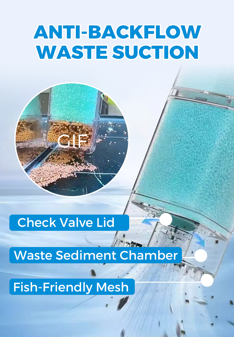 Automatic Aquarium Filter System 4W/220V Fish Tank Built-in Filter Oxygenated Water Circulation Anti Backflow Water Pump-US Plug Automatic Aquarium Filter System 4W/220V Fish Tank Built-in Filter Oxygenated Water Circulation Anti Backflow Water Pump-US Plug