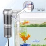 Wall-hanging Filter For Fish Tanks USB plug Mini Aquarium Filter Pump 250H/L Suitable For Fish Tanks Below 30cm,2.5W DC 5V - Image 3