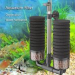 Black Aquarium Filter for Aquarium Fish Tank Air Pump Skimmer Biochemical Sponge Filter Aquarium Bio Filters Filtro Aquario - Image 3