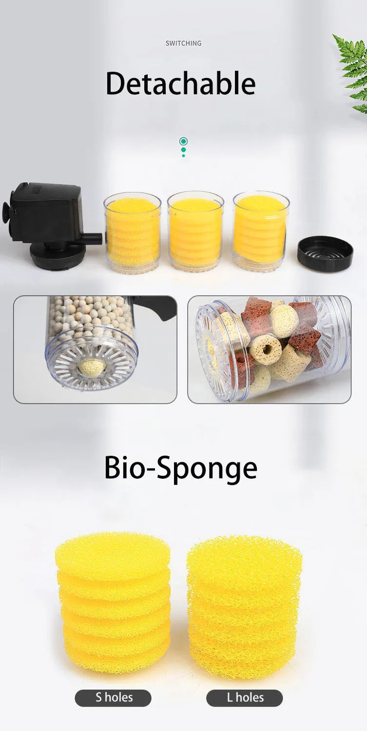 220V 50Hz Silent Filter for Aquarium Turtle Fish Tank Submersible Water Pump Bio Sponge Skimmer Waves Maker Filters Accessories 220V 50Hz Silent Filter for Aquarium Turtle Fish Tank Submersible Water Pump Bio Sponge Skimmer Waves Maker Filters Accessories